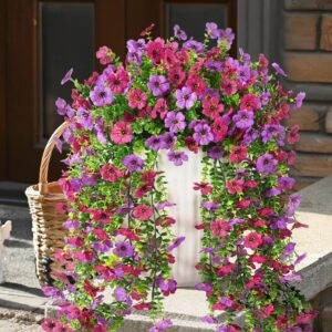 Artificial Hanging Flowers for Outdoor Spring & Summer Decoration