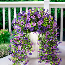 4 Pcs Artificial Hanging Flowers for Outdoors